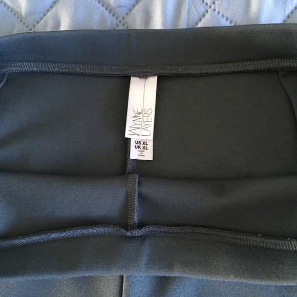 Marla Wynne Gray Blue Dress Pants - Picture 3 of 4